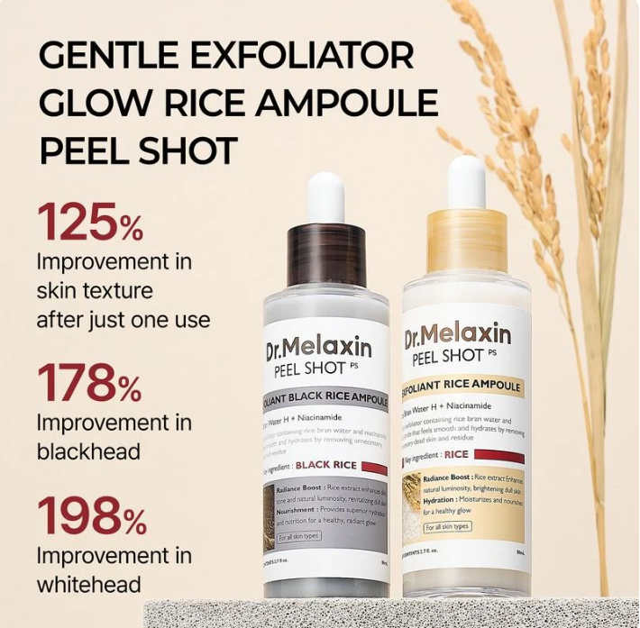 Vera noire Dr Melaxin moolinse peel shot 2pcs